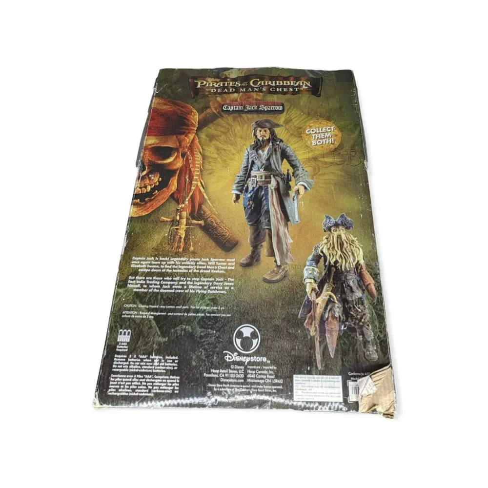 Disney Talking Jack Sparrow Pirates of the Caribbean Dead Man's Chest 15